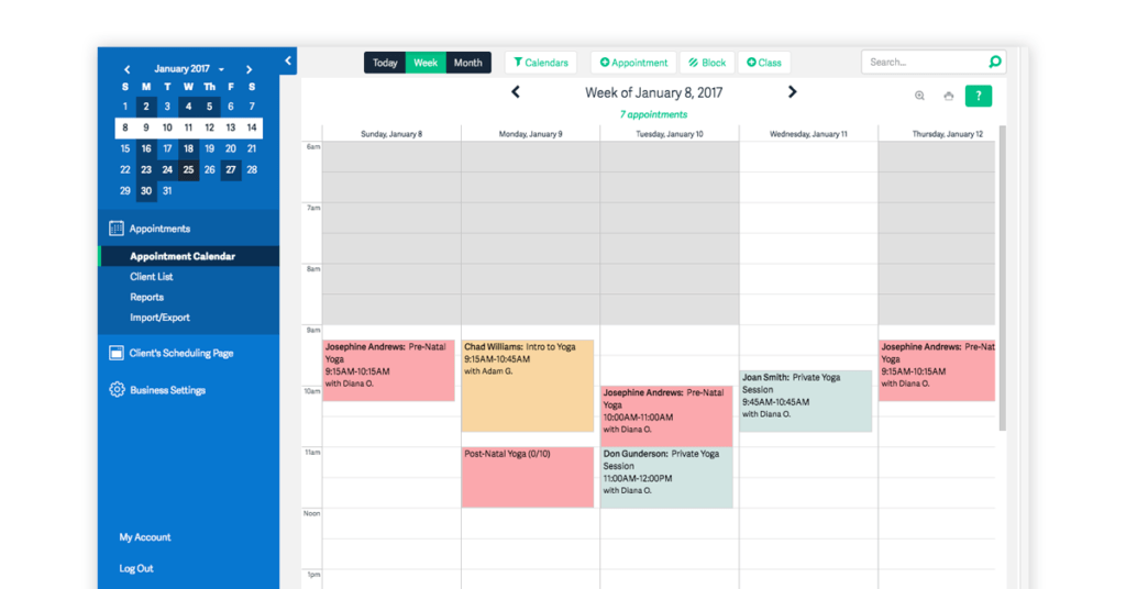 10 Best Free Appointment Scheduling Software For Salons Clinics