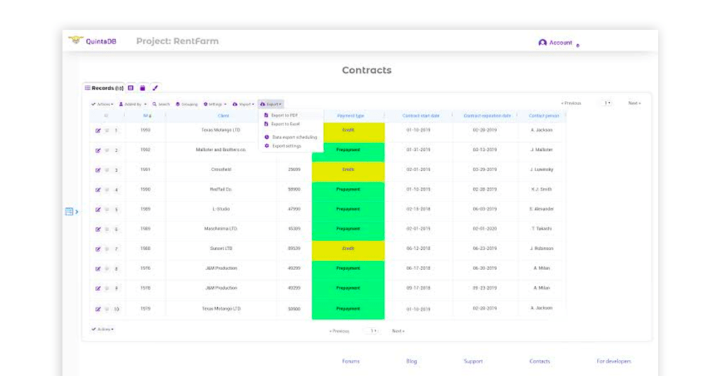 Database management software free