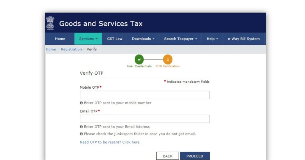 GST number verification