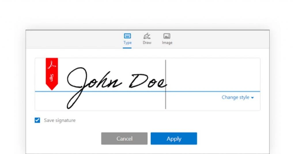 Step 3 to Add Digital Signature to PDF with Adobe Digital PDF Signer