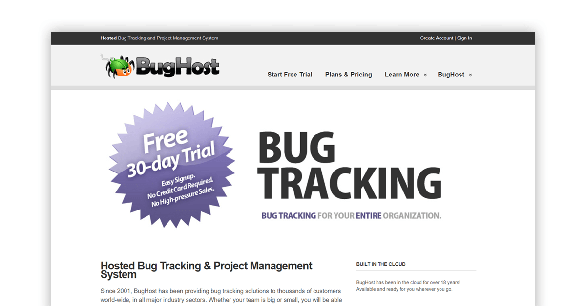 Bug Tracking Software