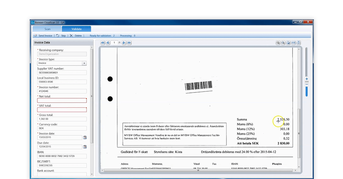 CloudScan scanner software for scanning pictures