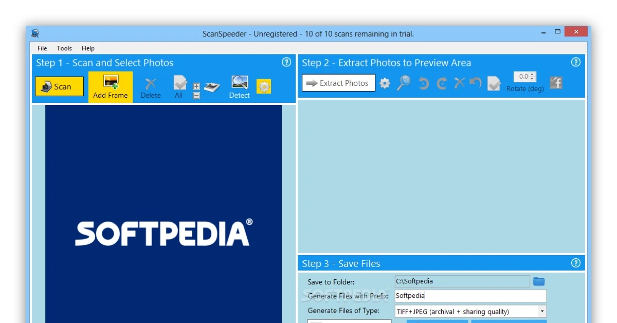 Scanned document software