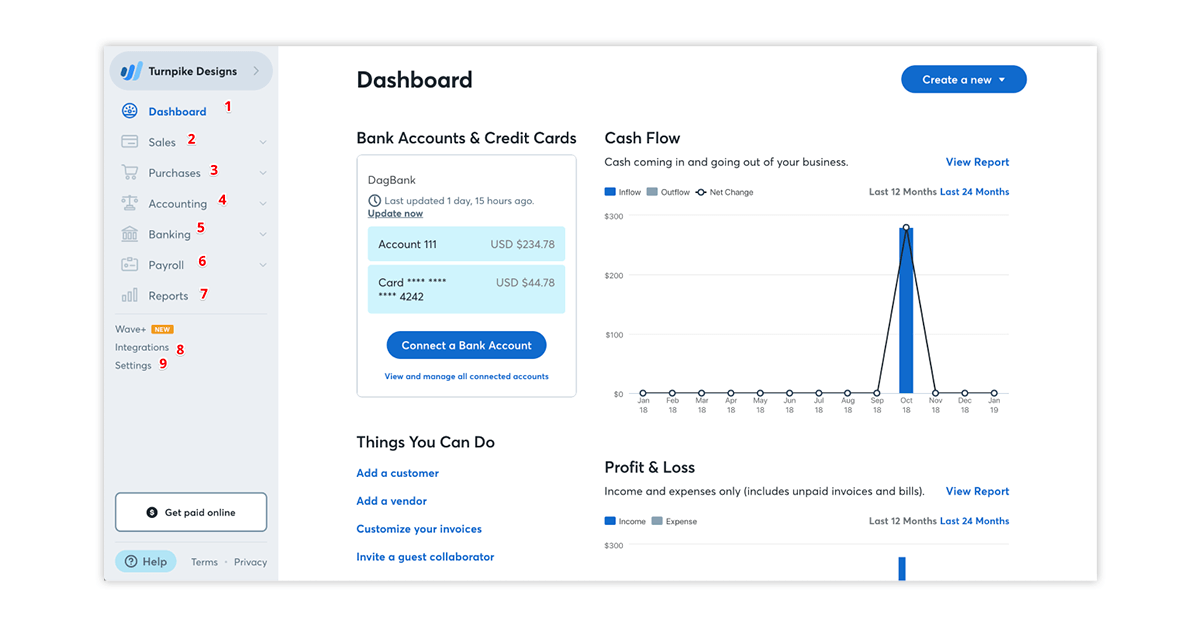 Online invoice maker