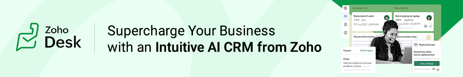 Zoho Desk Blog Banner