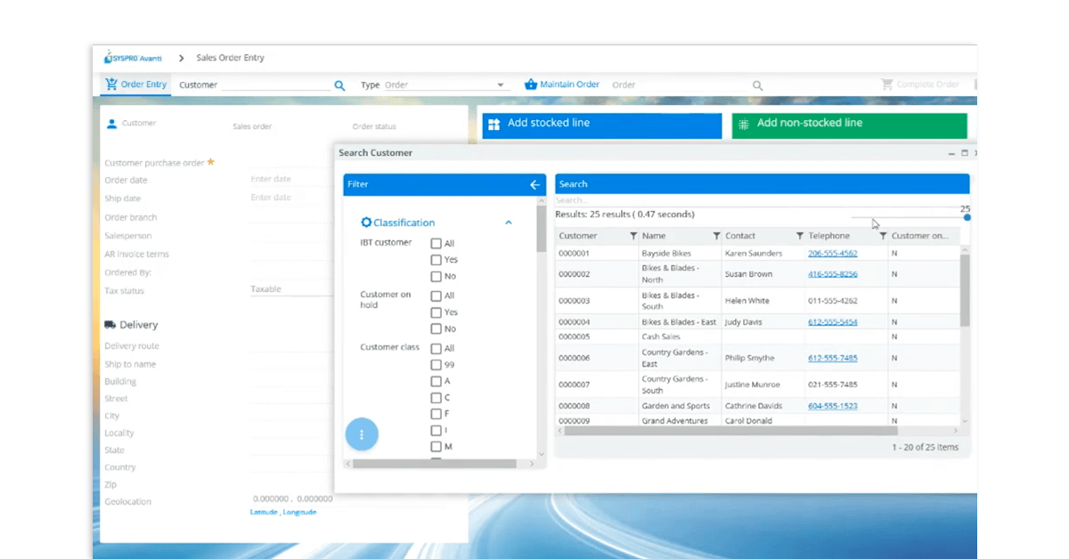 manufacturing erp systems - syspro