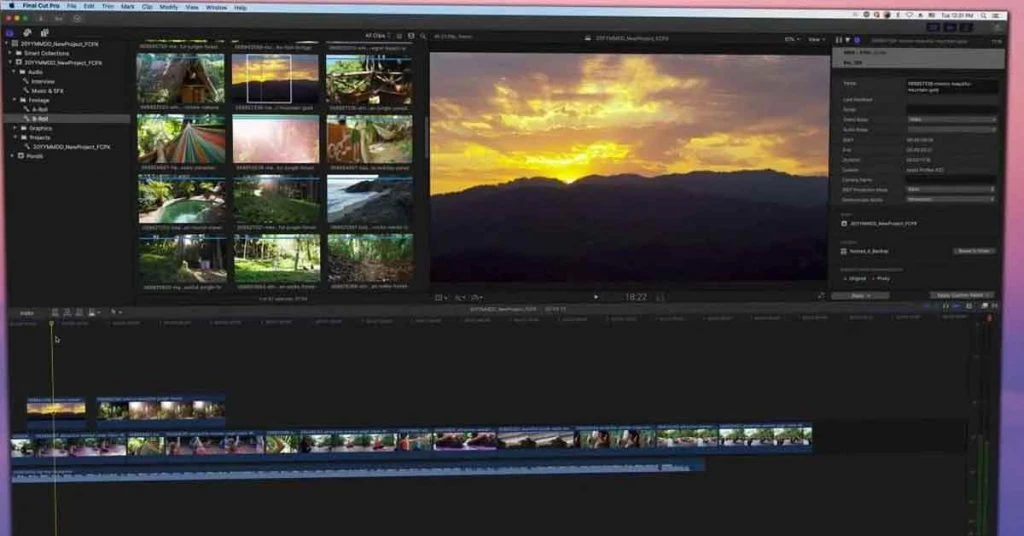 Final Cut Pro Screenshot