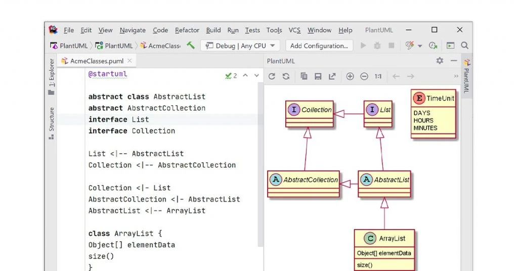 PlantUML | open source drawing software like Visio