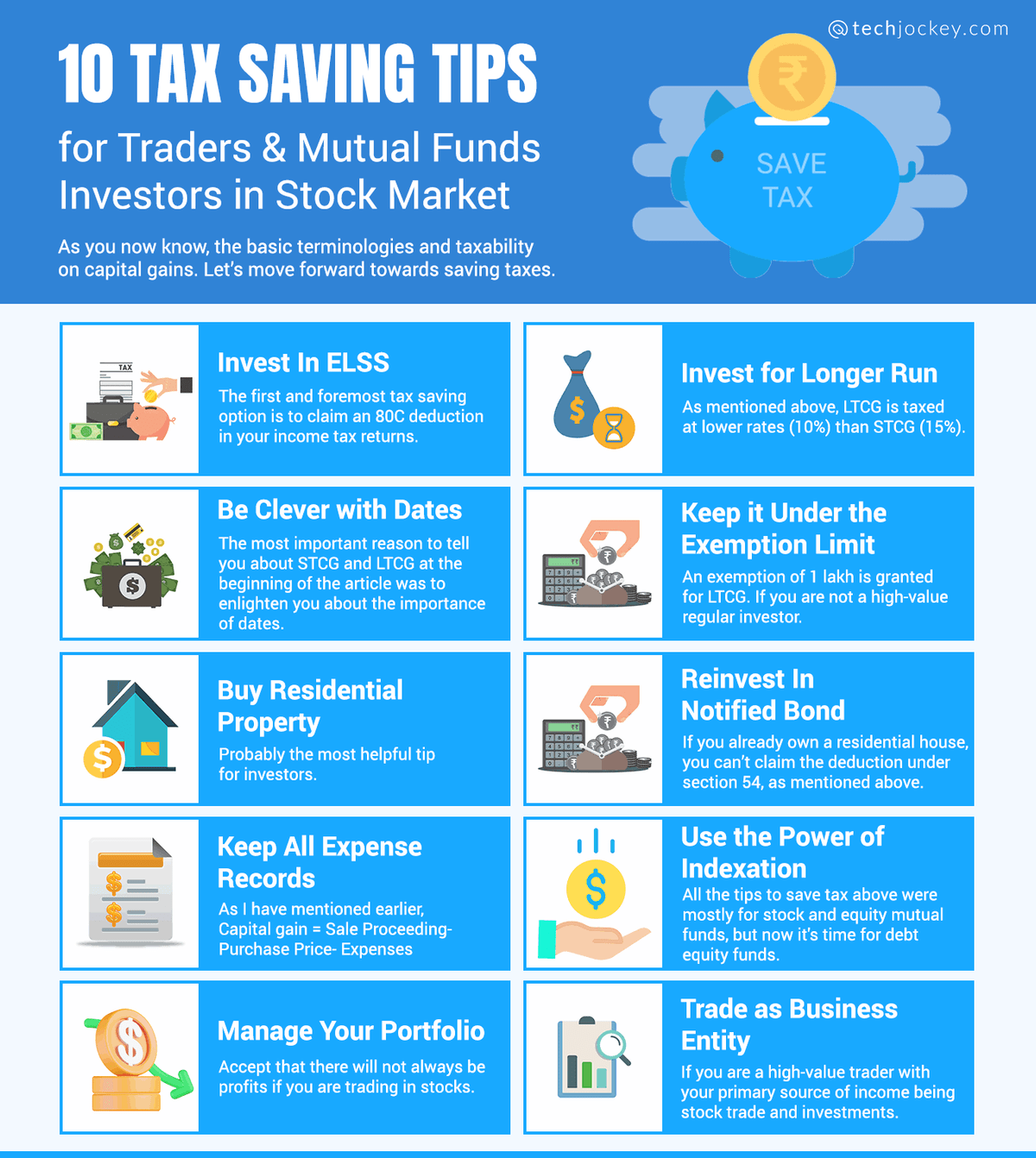 Smart Tax-Saving Tips : For Stock Traders And Investors