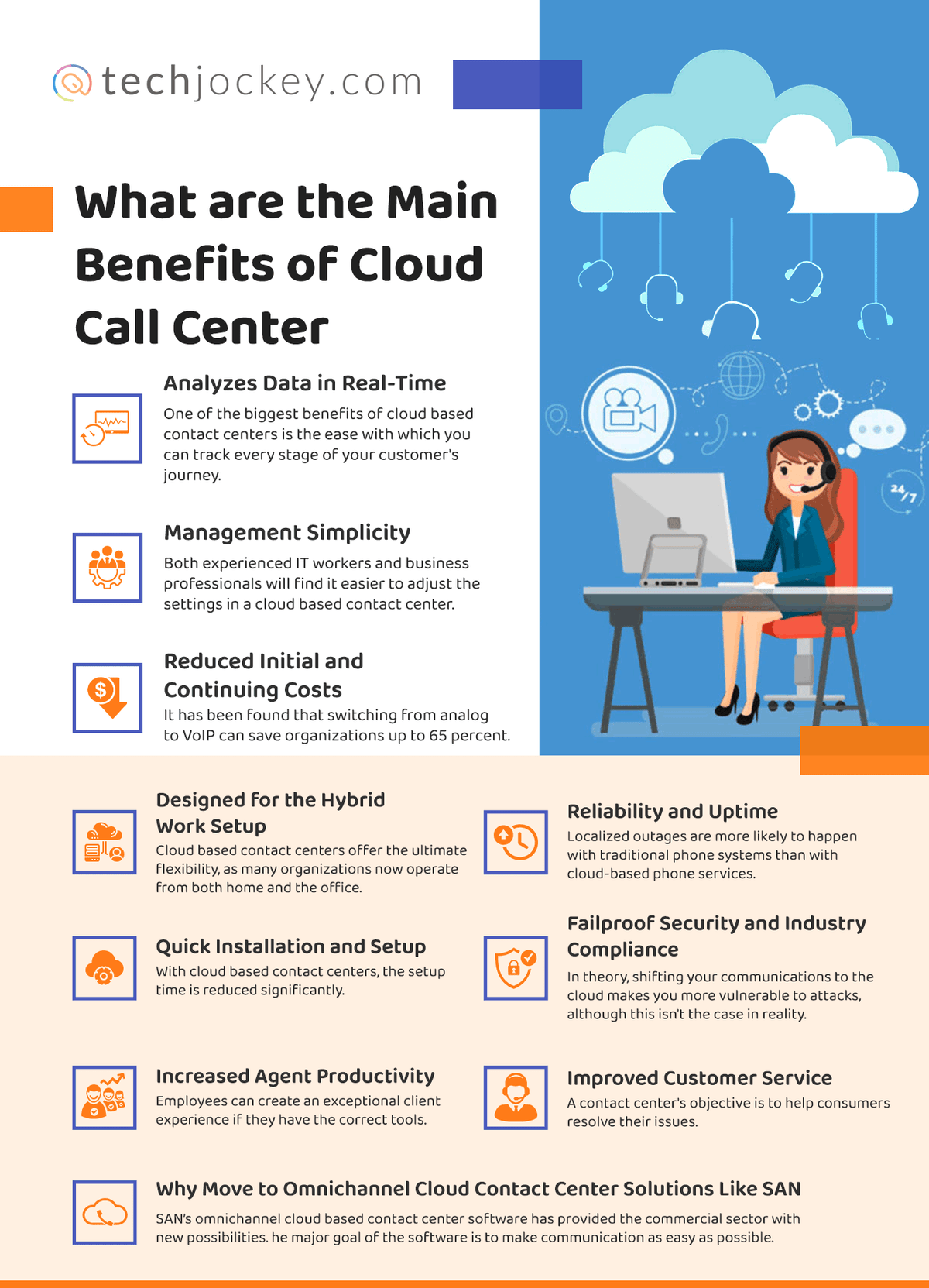 What are the Main Benefits of Cloud Contact Center