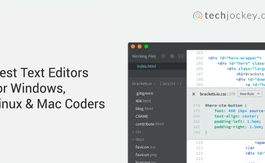 15 Best Text Editors for Windows, Linux & Mac Coders in 2025