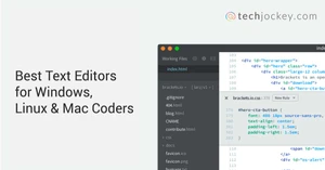 15 Best Text Editors for Windows, Linux & Mac Coders in 2025 15 Best Text Editors for Windows, Linux & Mac Coders in 2025