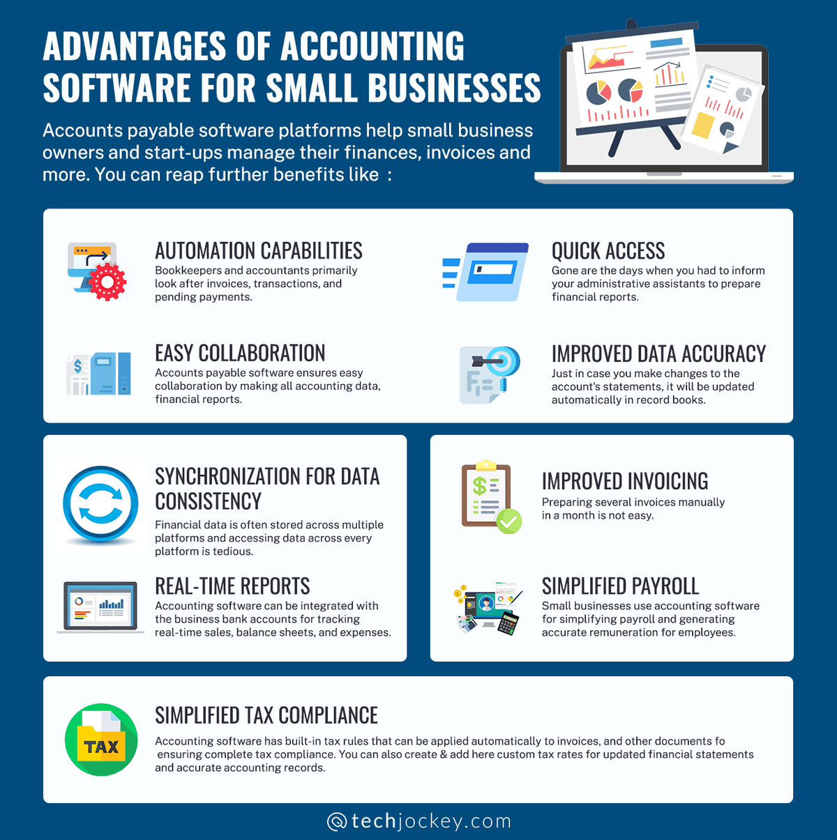 Advantages of Accounting Software for Small Businesses