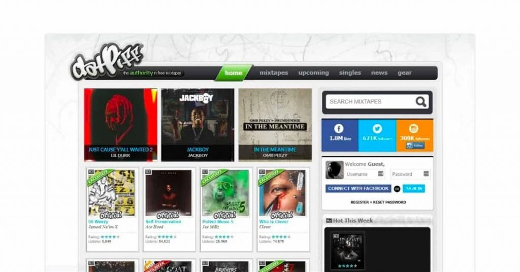 datpiff website