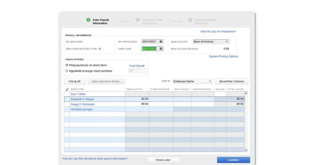 intuit full service payroll