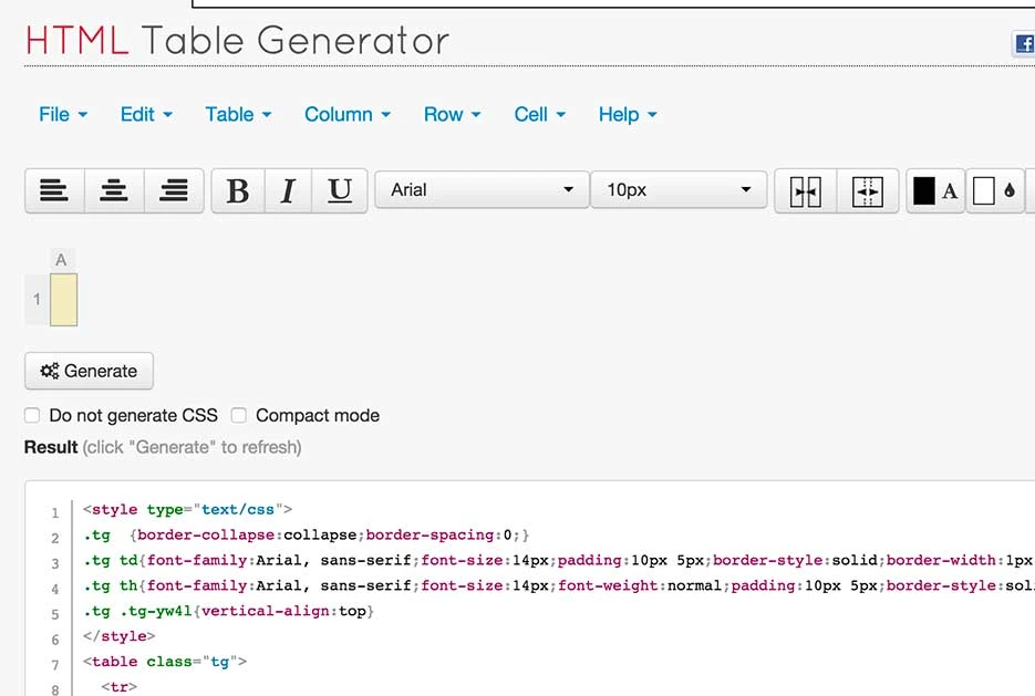 10 Best and Responsive HTML Table Creators