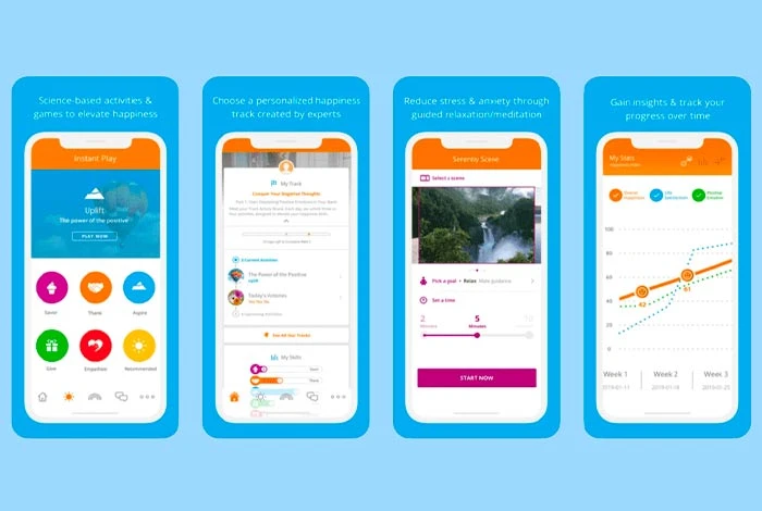 Happify Stress Relief Apps