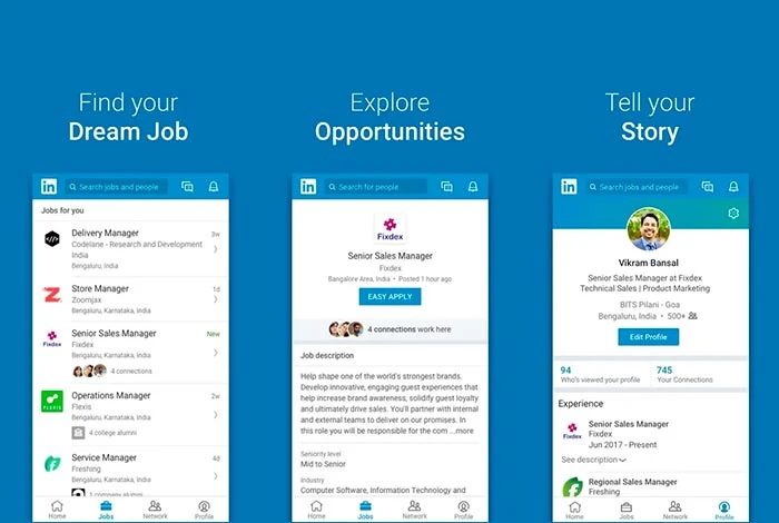 LinkedIn Mobile App