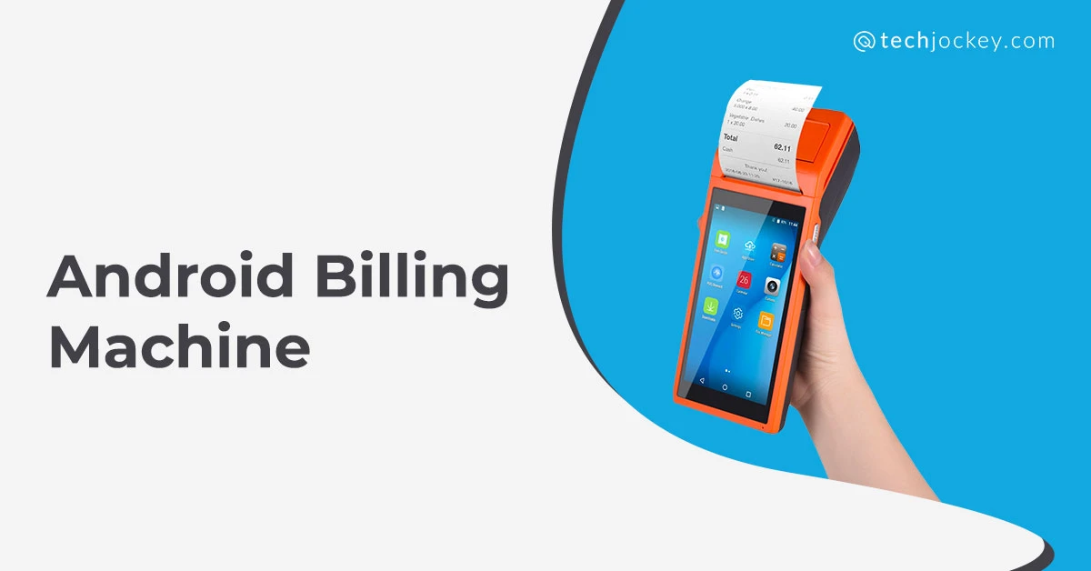 android billing machine banner image