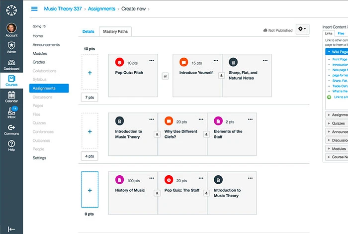 Canvas open source learning management system