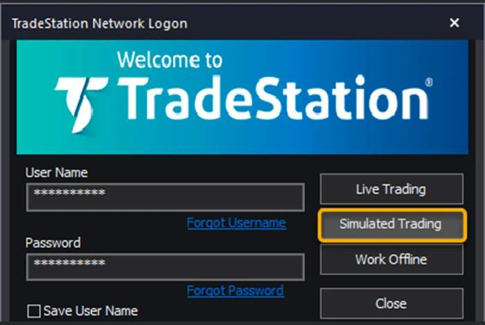 Tradestation stock trading simulator