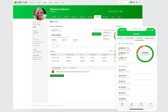 BambooHR Employee Management System