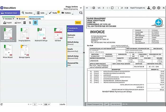 docware file tracking system