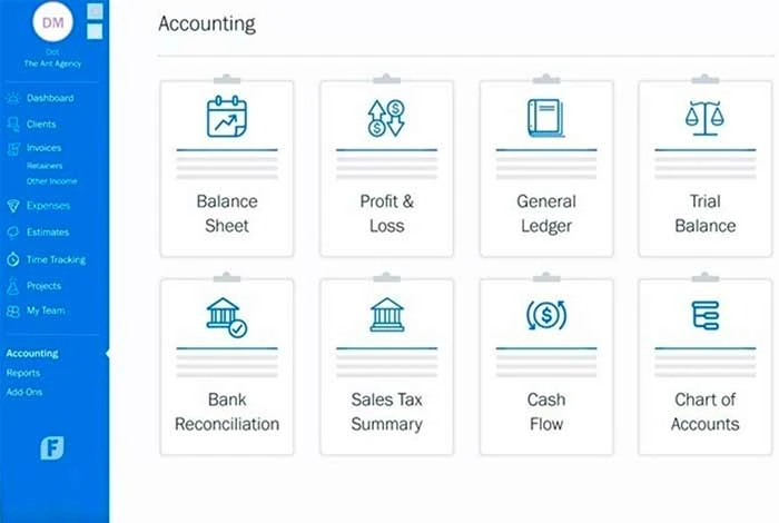 FreshBooks bookkeeping software