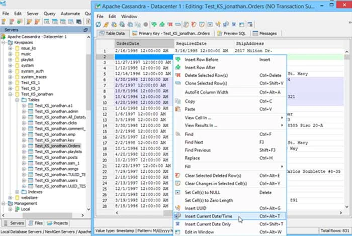 Apache Cassandra SQL