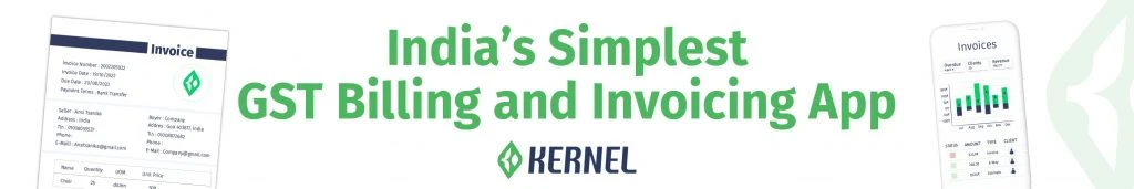 Kernel GST Billing Blog Ad Banner