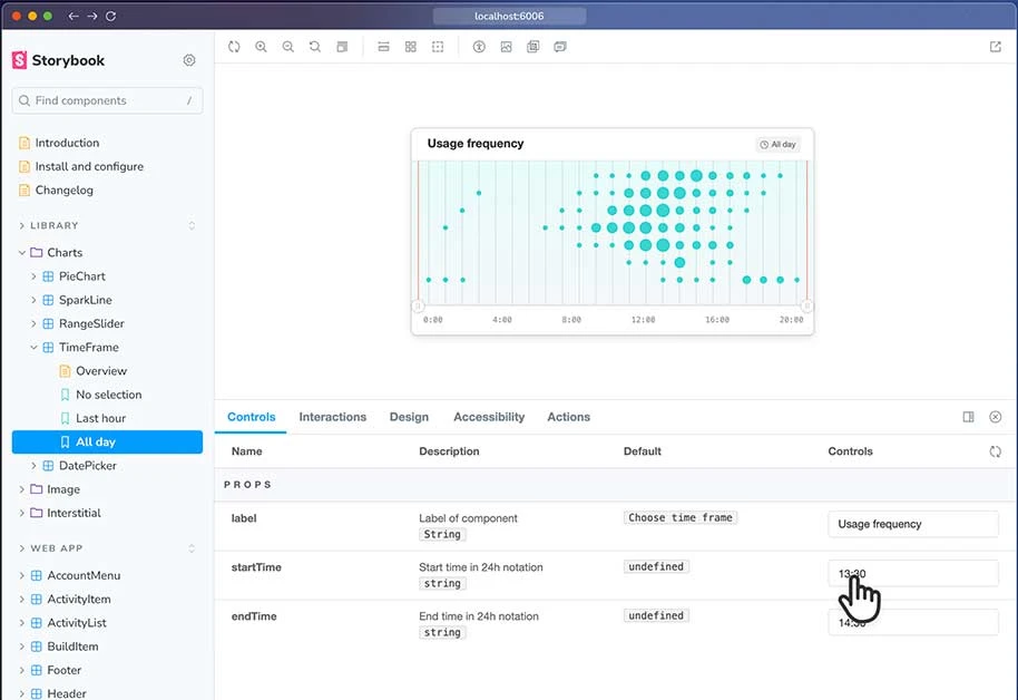 Storybooks react developer tools