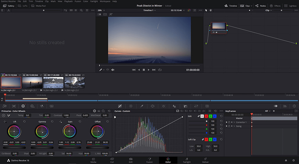 Color Correction Using DaVinci Resolve