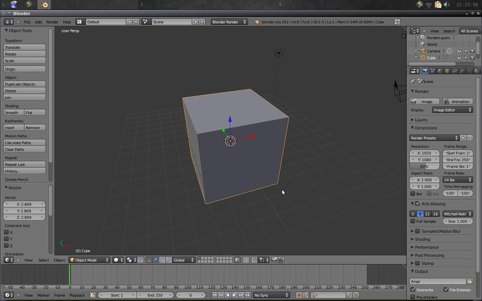 Basic Navigation in Blender