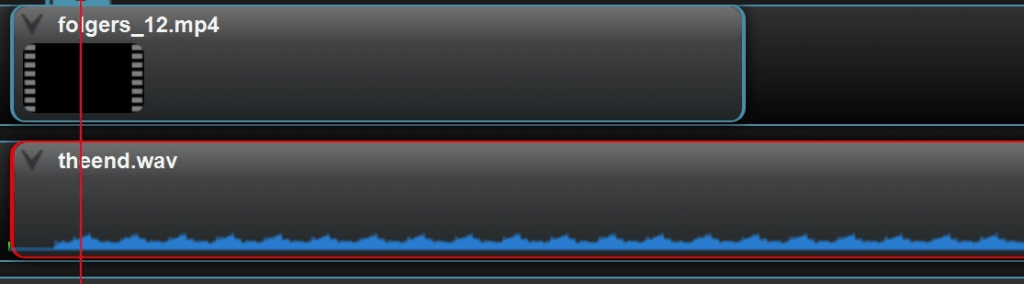 Audio files in Openshot