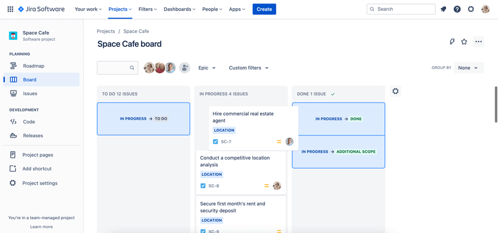 Custom Workflows creation in jira image