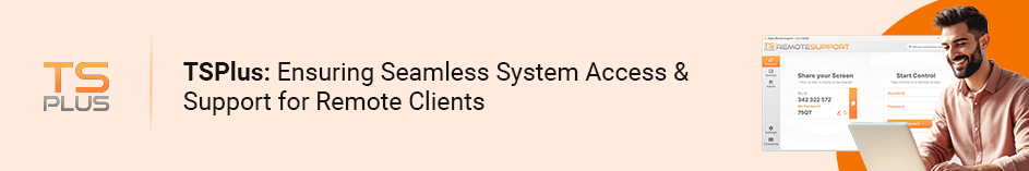 TSPlus Remote Support blog banner