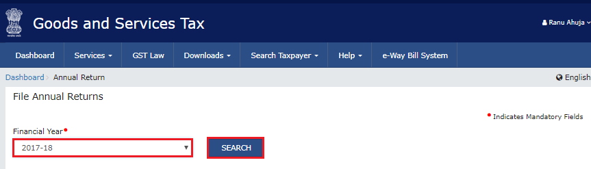GSTR-9 annual return