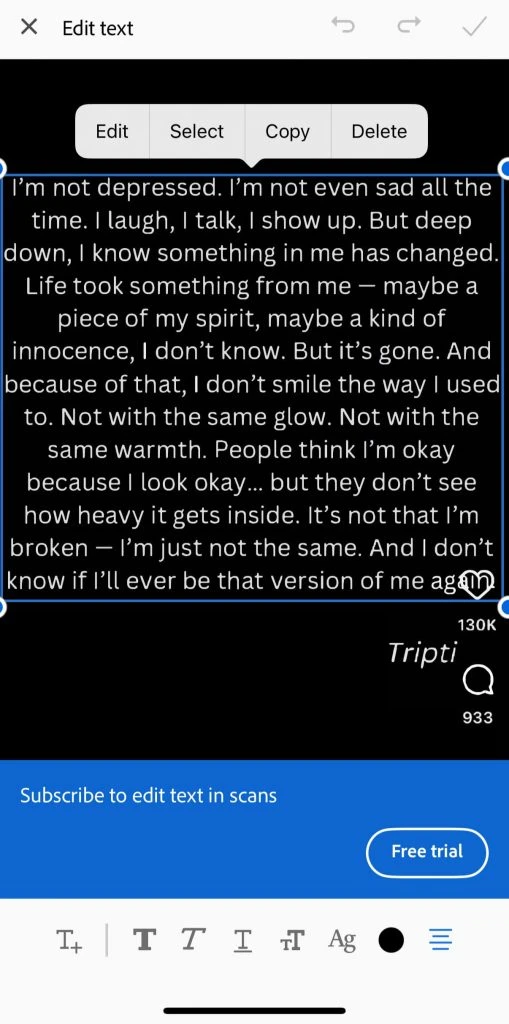 Mobile Apps to Capture Text from an Image