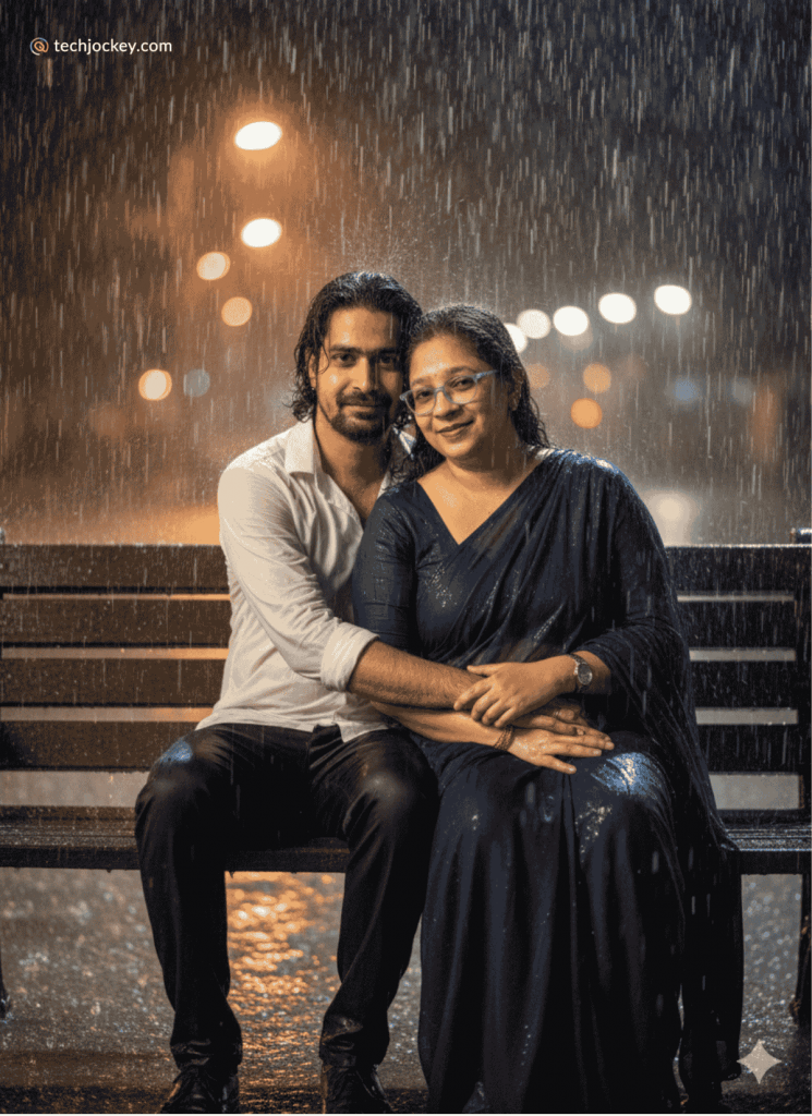 Cinematic Rainy Night Love