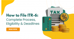 How To file ITR-6