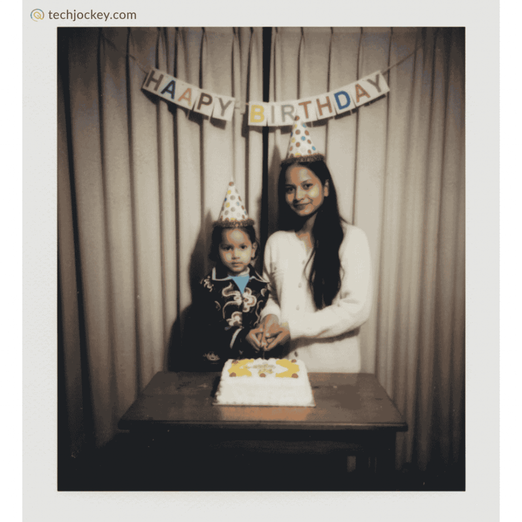 Celebrating Birthday with Younger Self