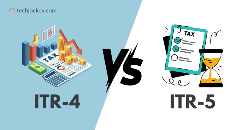 ITR 4 vs ITR 5 – Clear Guide for Businesses, Firms & Professionals-feature image