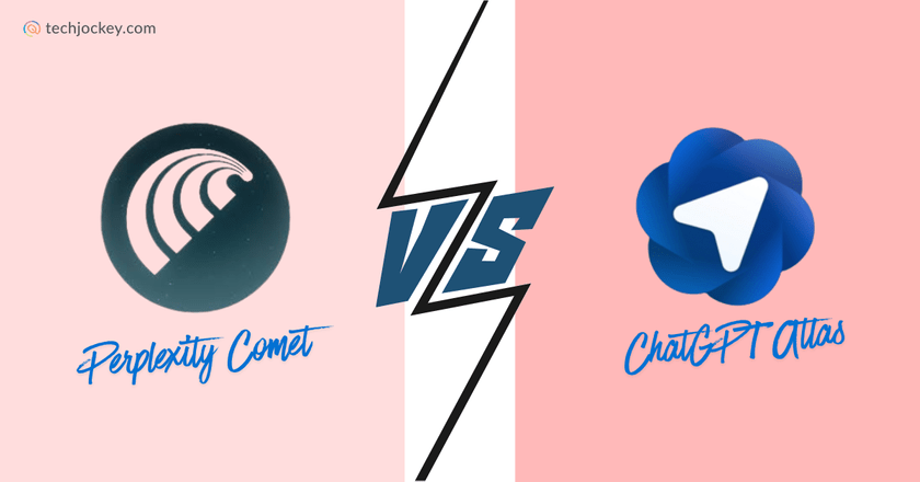 Perplexity Comet vs ChatGPT Atlas: Which AI Browser is Better?-feature image