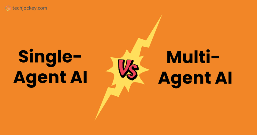 Single Agent vs Multi Agent in AI- Comparison with Use Cases-feature image