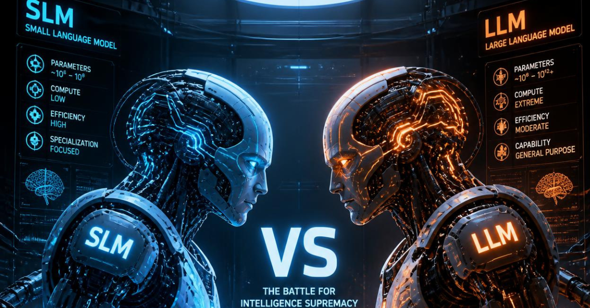 SLM vs LLM Explained: Which AI Model is Right for You?-feature image