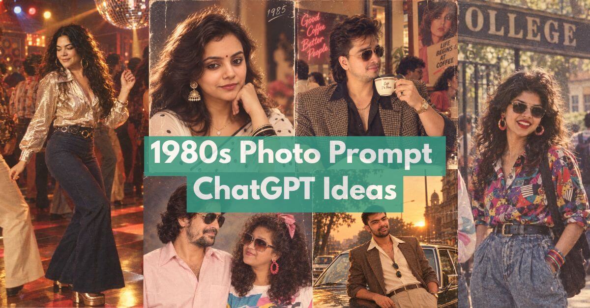 25+ Viral 1980s Photo Prompt ChatGPT Ideas for a Vintage Look-feature image