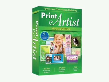 Print Artist 25 Gold logo