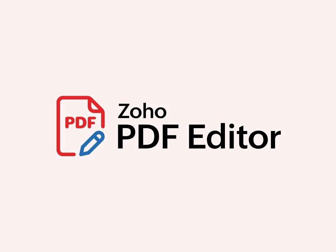 Zoho PDF Editor