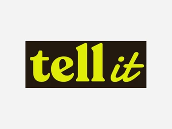 tell it logo