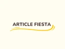 Article Fiesta Article Fiesta